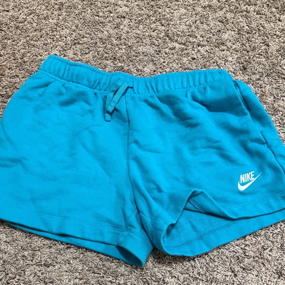Nike Turquoise Casual Shorts